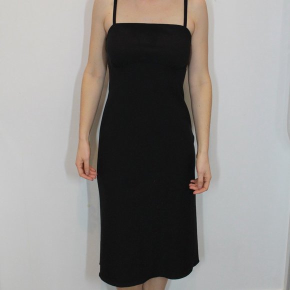 Talula Babaton Black Strap Dress - Size 4 - Picture 3 of 7